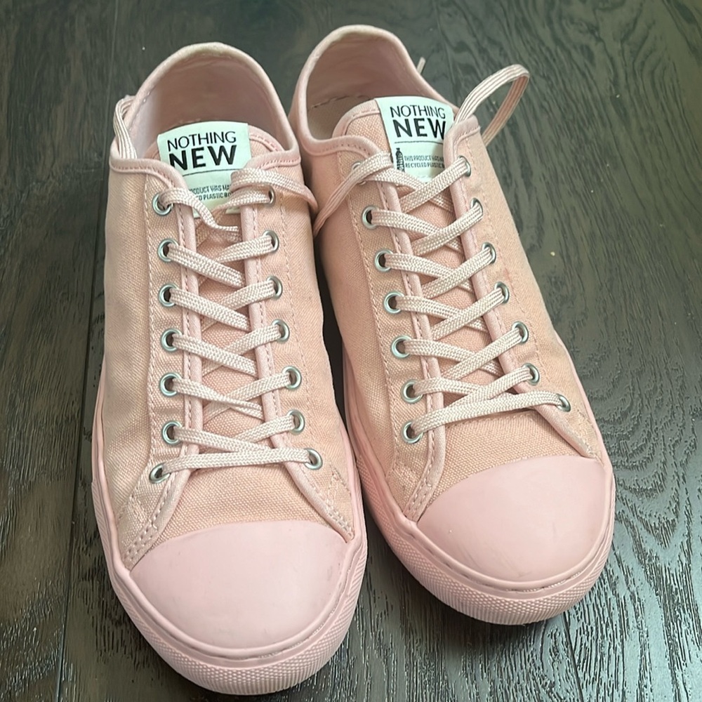 Nothing New Pink Low Top Sneakers 8W